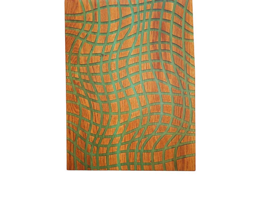 Exotic Beechwood Serving Board with Epoxy Resin