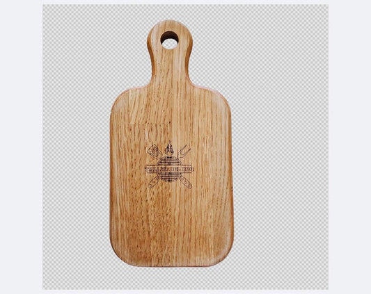 Set of 2 Beech Wood Cutting and Serving Boards