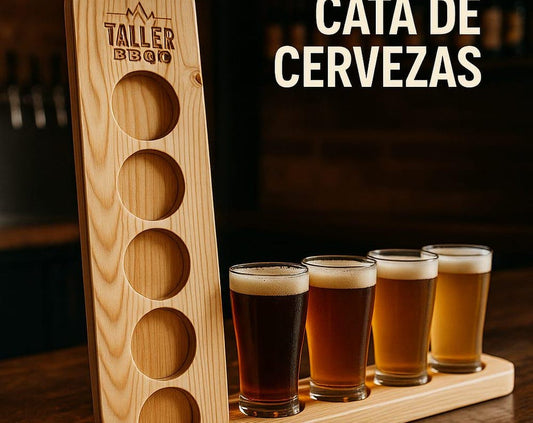Custom Beer Tasting Boards - Engraved Beer Sampler